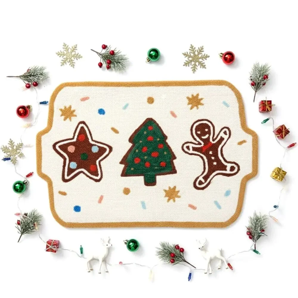Rifle Paper Co. × Loloi 2′×3′ Gingerbread Cookie Rug Discontinued Collector NWT